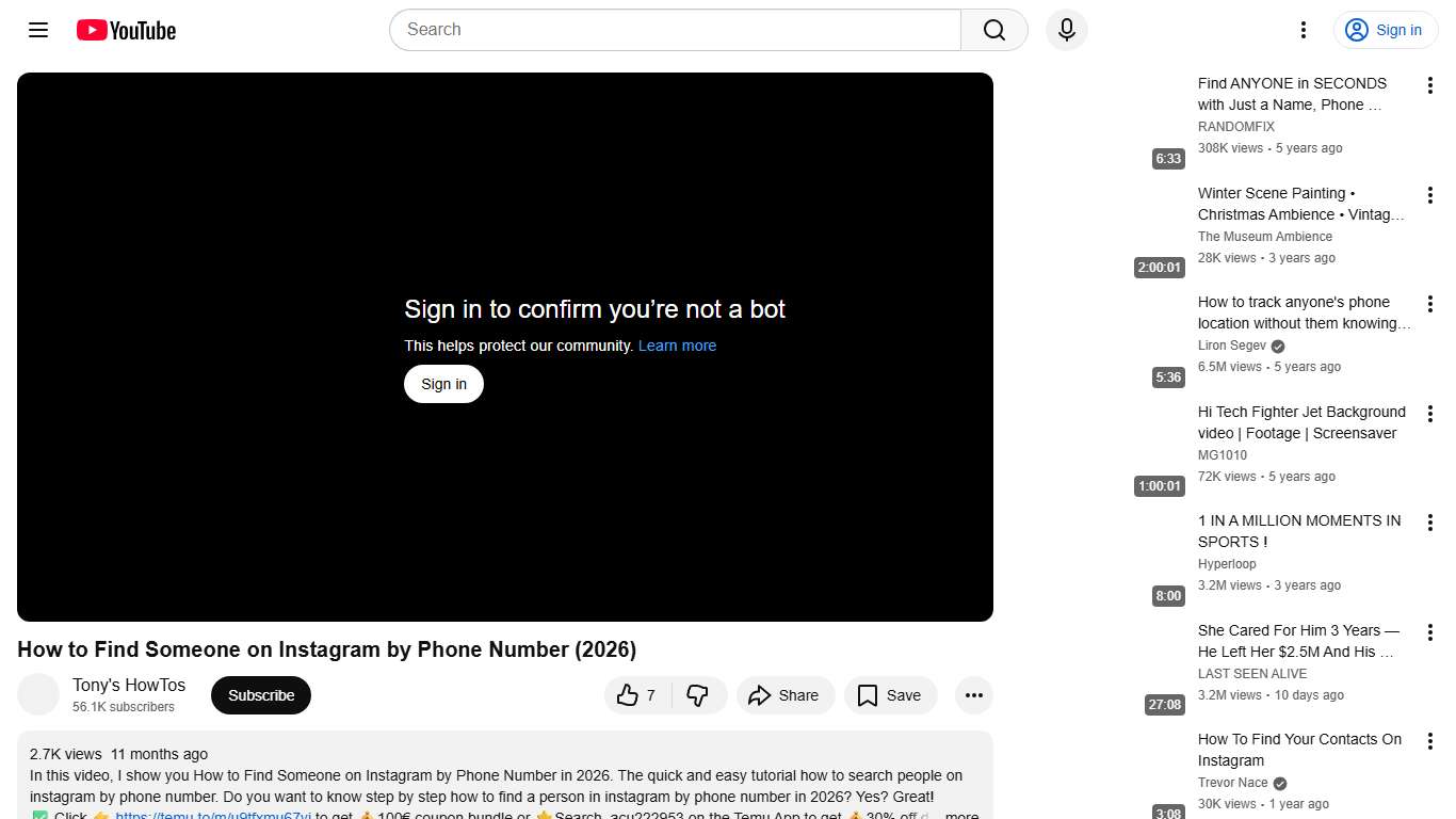 How to Find Someone on Instagram by Phone Number (2026) - YouTube